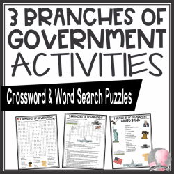 Branches of government crossword puzzle