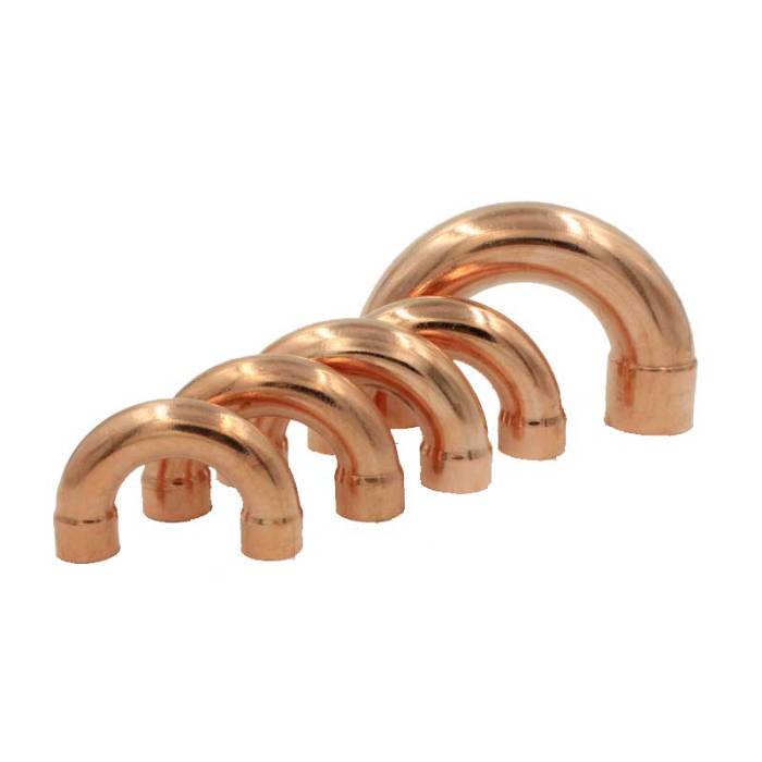 Copper elbow degree radius long