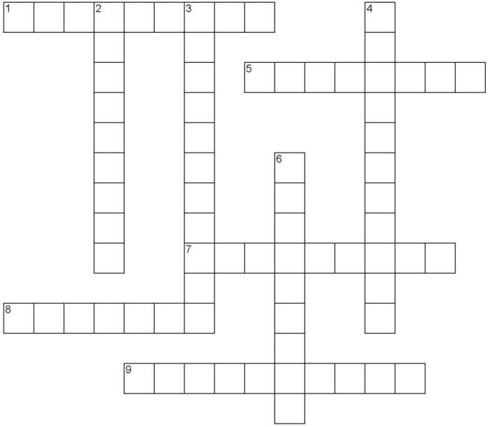 Branches of government crossword puzzle