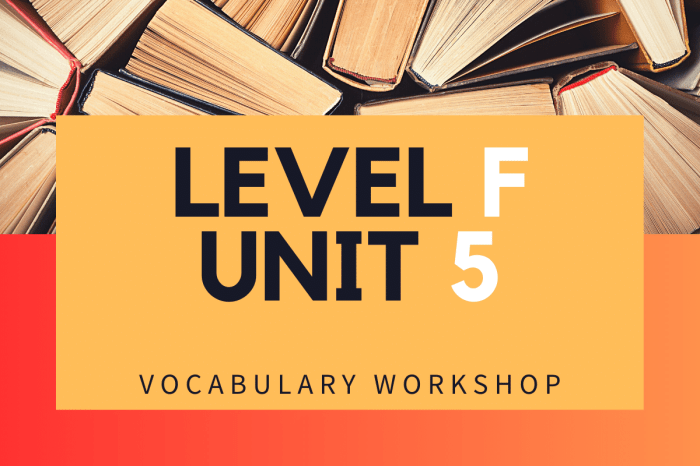 Vocab workshop level f unit 2 answers