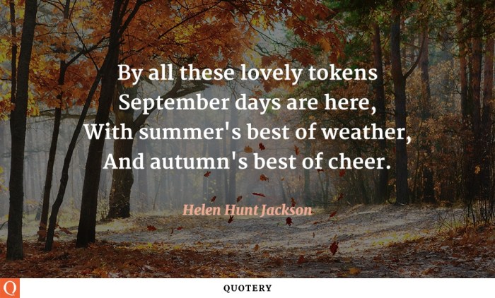 September poem by helen hunt jackson