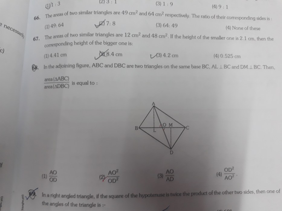 Quiz 6-2 proving triangles are similar answer key